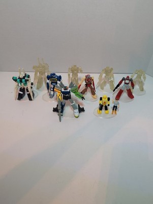 Transformers Scf Act 3 Full Set Of Color Figures & 4 Clear Soundwave Ironhide G1