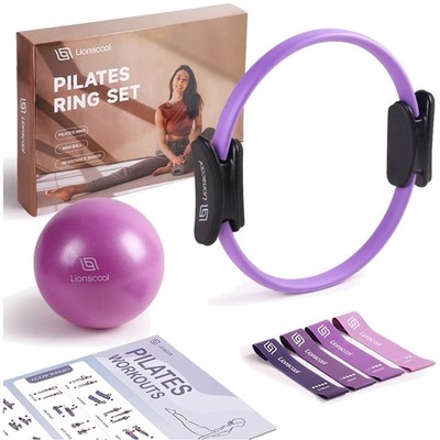 Pilates-Ring-Set: Stabile Konstruktion, vielseitig einsetzbar