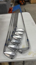 Takomo 101 Irons 4-PW Steelfiber Dynamic Gold 95g S300 Stiff Shafts Brand New