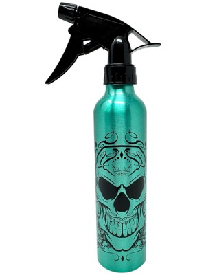 INKgrafiX  High Quality Sprühflasche 400ml Skull - Metall Spray Schädel Tod NEU