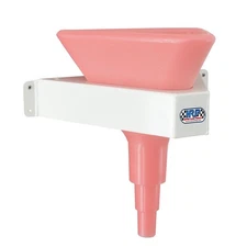 HEPFNER RACING PRODUCTS Fuel Funnel Rack Triangle White HRP6260-WHT