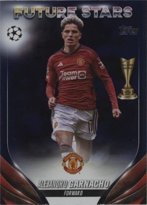 2023-24 Topps UEFA Club Competitions Alejandro Garnacho #115 2023-24 Topps UEFA Club Competitions Alejandro Garnacho #115