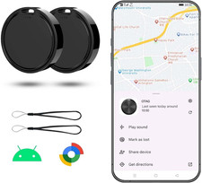 Android Air Tags-2 Pack,Air Tag for Android,Google Certified Android Tracker