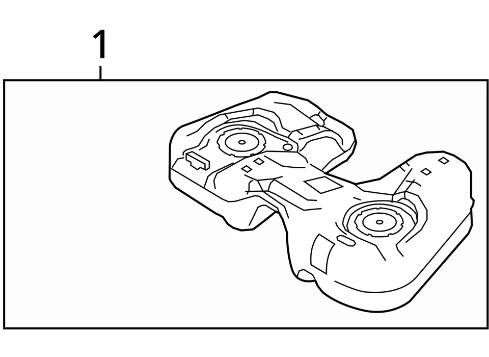 (LOCAL PICKUP ONLY) Fuel Tank VIN 8 8th Digit AWD Fits 13-19 TAURUS 2646292 Foto 4 de 4