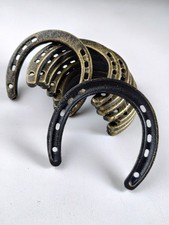 9Pcs Cast Iron Horseshoe 4 1/2" X 4 3/4", Country Horse Theme Party, Wedding
