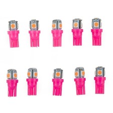 Hot Sale Car Lights Led Pink Car Wedge Tail Car Accessories For Interior Lights