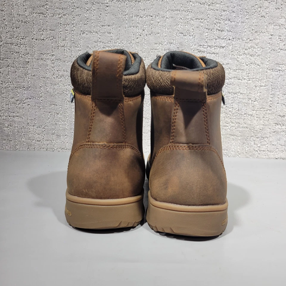 Botas impermeables Lems Boulder Summit talla para hombre 8,5 para mujer 10 de cuero marrón EE. UU. Foto 3 de 4