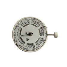 White Quartz Watch Movement With Battery For Swiss ISA 1198 Watch Accessory nn