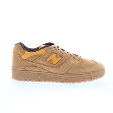 Image of New Balance BB 550 BB550WEA Mens Brown Nubuck Lifestyle Sneakers Shoes