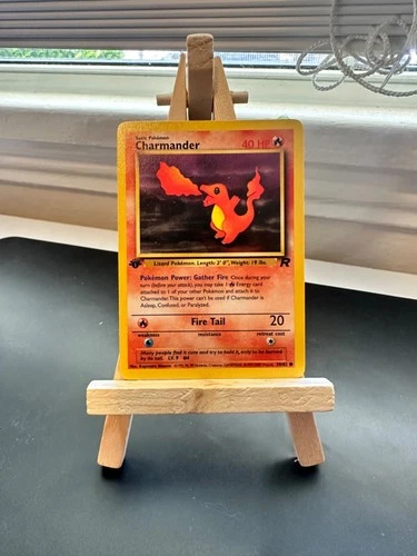 Charmander 50/82 1st Edition Team Rocket Pokemon 2000 NM+