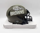 CLAY MATTHEWS Jr Signed Auto Cleveland Browns Riddell STS Mini Helmet DUAL CERT
