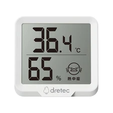 Digital Thermo-Hygrometer, Literamo Mini, 5.5cm, Heatstroke Prevention, Influenz