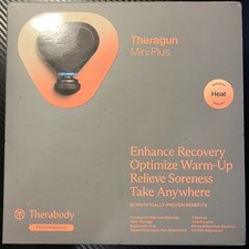 Therabody Theragun Mini Plus Heat Therapy Portable Massage Gun w/ Case