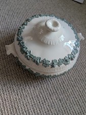 Vintage Wedgwood Embossed Queens Ware Etruria & Barlaston Vegetable Dish