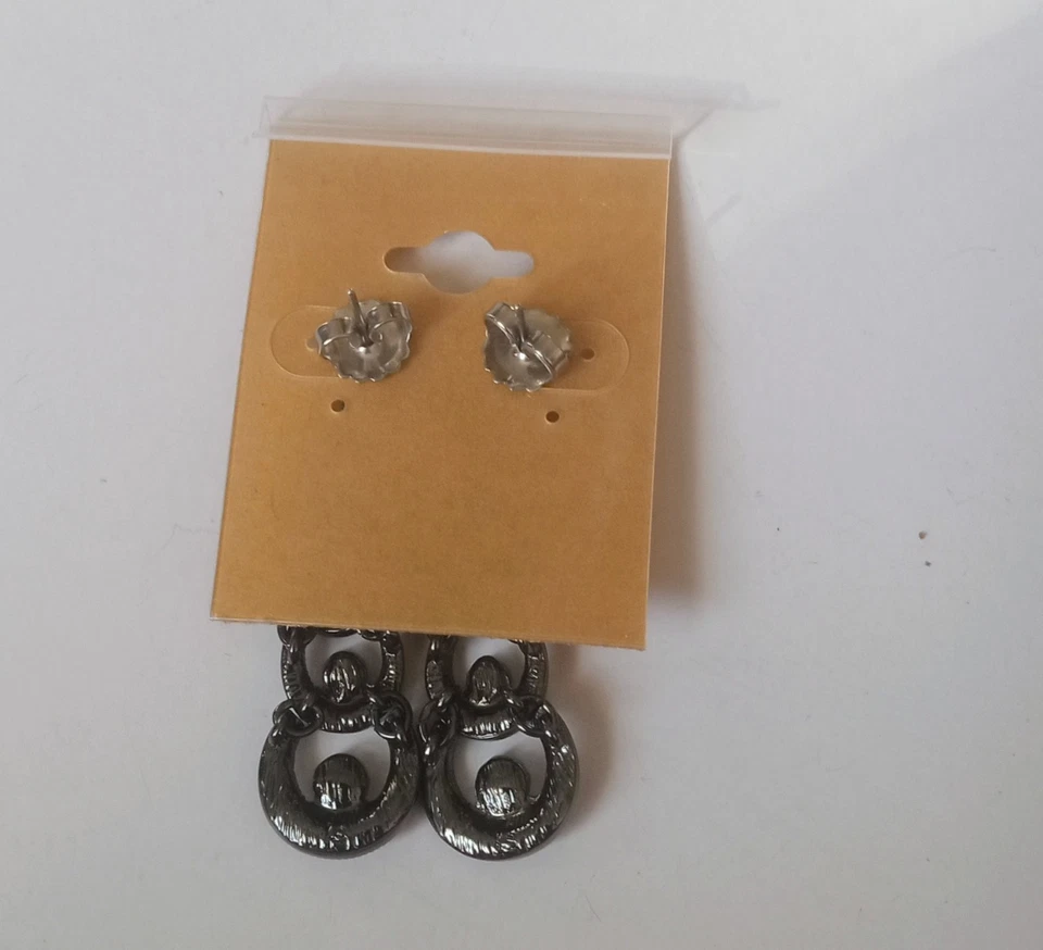 Lia Sophia Dangle Rhinestone Earrings - Image 2 of 3