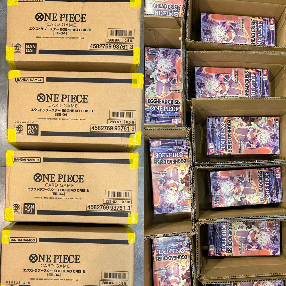 One Piece Card Game Egghead Crisis EB-04 Sealed Case (12 Boxes) JAPANESE!