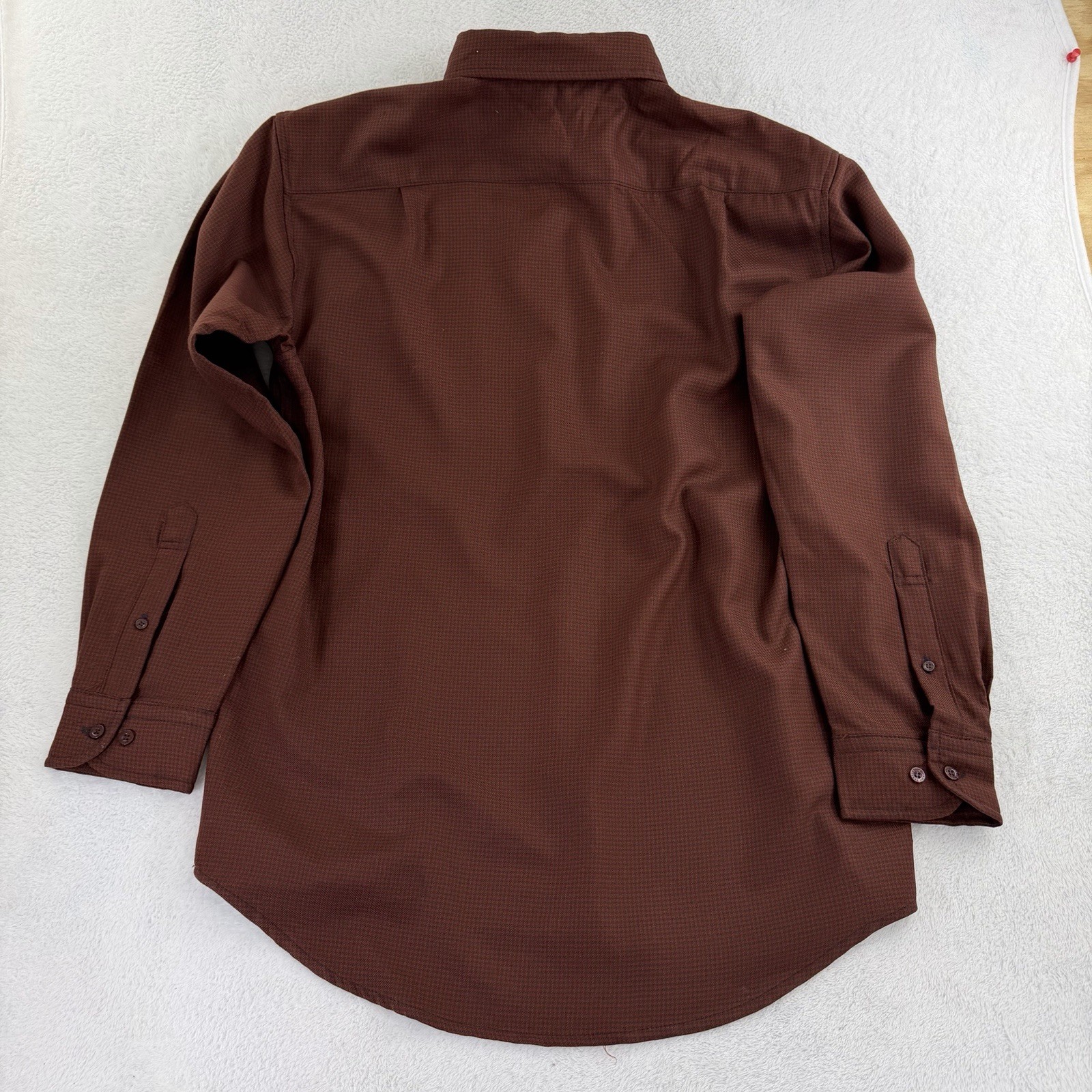 Pendleton Sir Pendleton Wool Houndstooth Shirt Me… - image 6