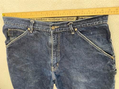 pelle pelle 90s Jeans Arctic Gear Carpenter Mens 38x32 Urban Hip- Hop - Picture 10 of 14
