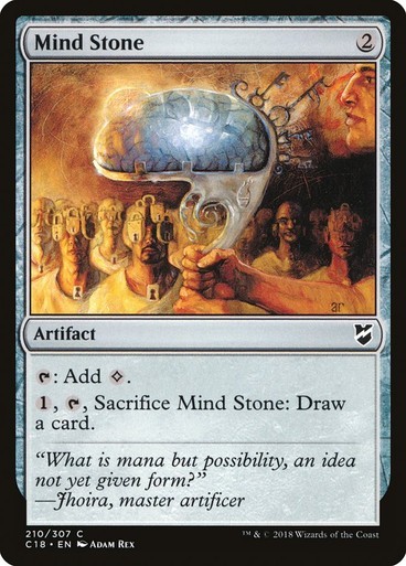 NM Mind Stone, MTG, Commander 2018, Magic the Gathering, 210