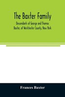 Frances Baxter | The Baxter Family, Descendants Of George And Thomas Baxter,...
