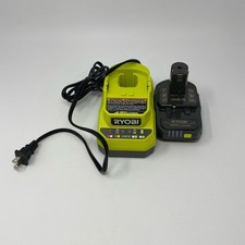 RYOBI ONE 18V 2.0Ah Battery  PCG002 Charger Kit - Green/Black
