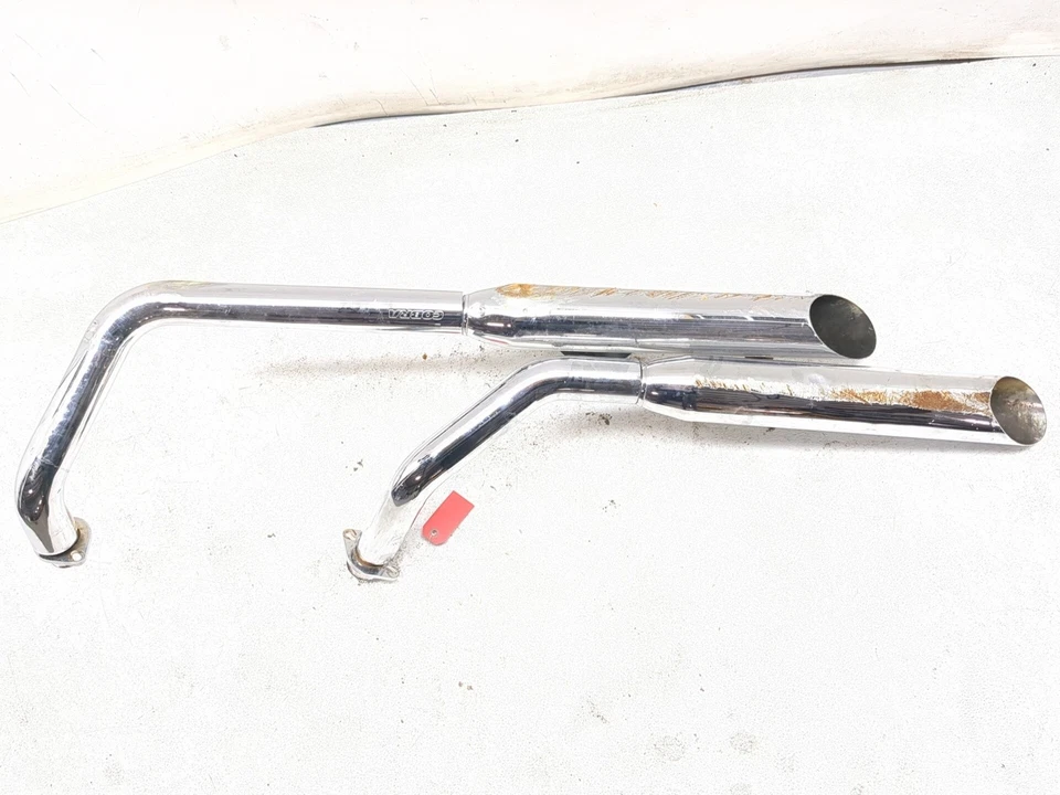 01-09 Silenciador de tubo de escape completo Honda VT750 DC Shadow Spirit COBRA Foto 4 de 4