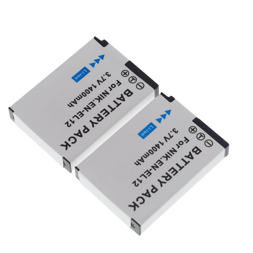 2x ENEL12 Battery +Charger for Nikon Coolpix A900 AW130 S610 S620 S630 S640 S710 - Picture 3 of 12