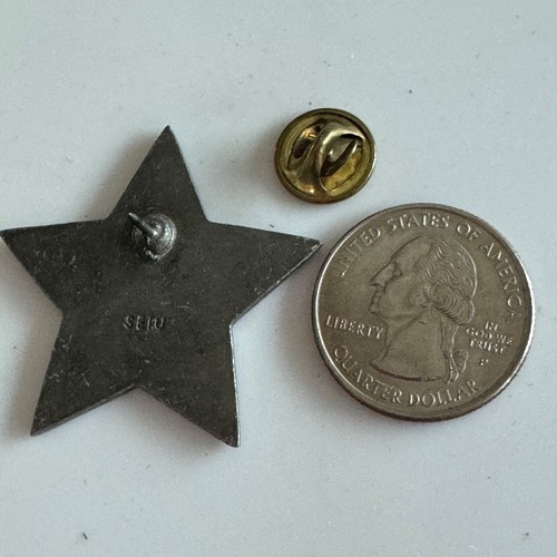 Vintage SEIU Star Union Pin 1 Million Workers Win A Voice 1996-2007 - Picture 3 of 3
