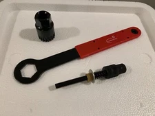 3 Piece Shimano and ISIS Splined Bottom Bracket Removal Tool Set