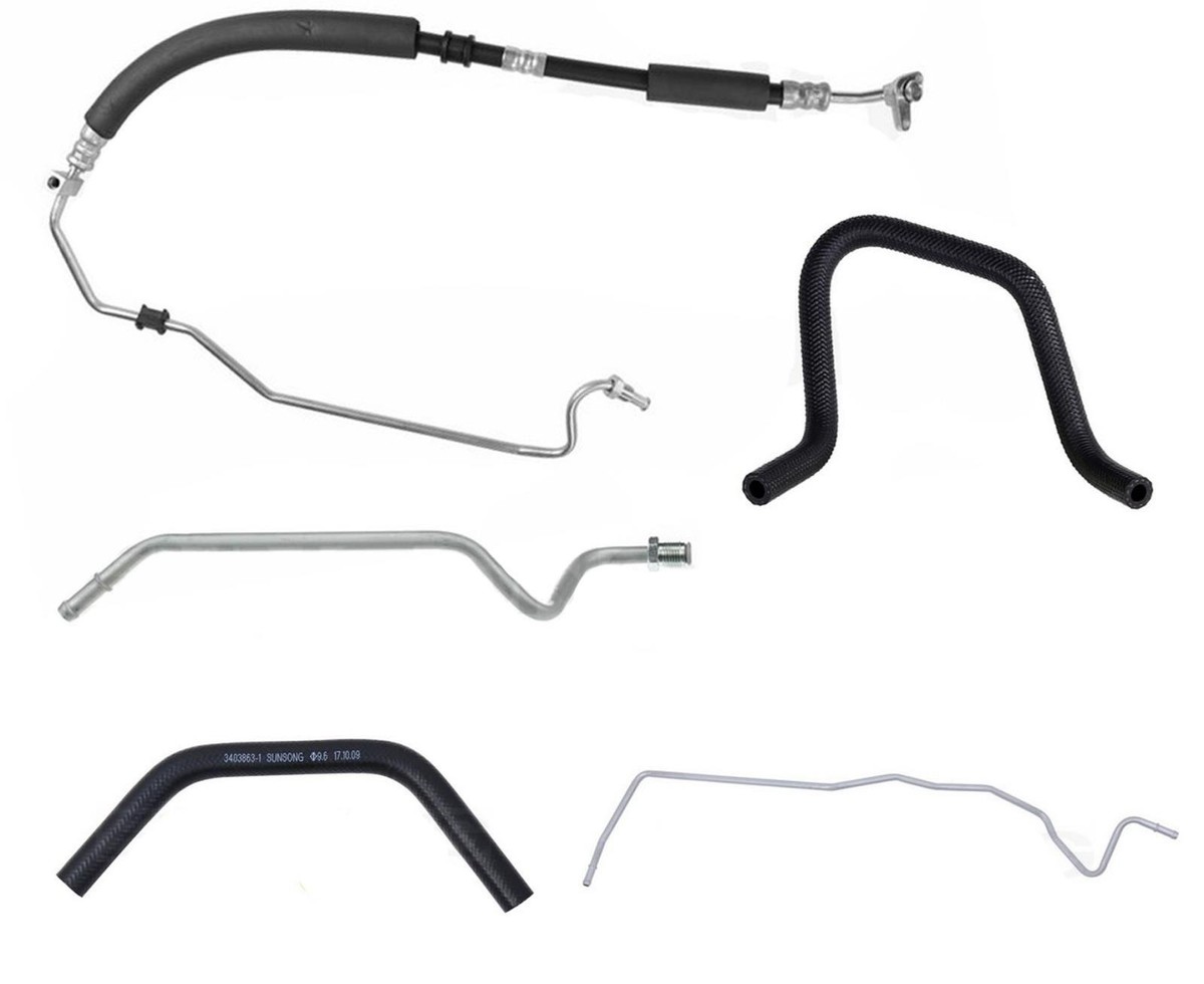 Power Steering Pressure & Return Line Hose Kit For Honda