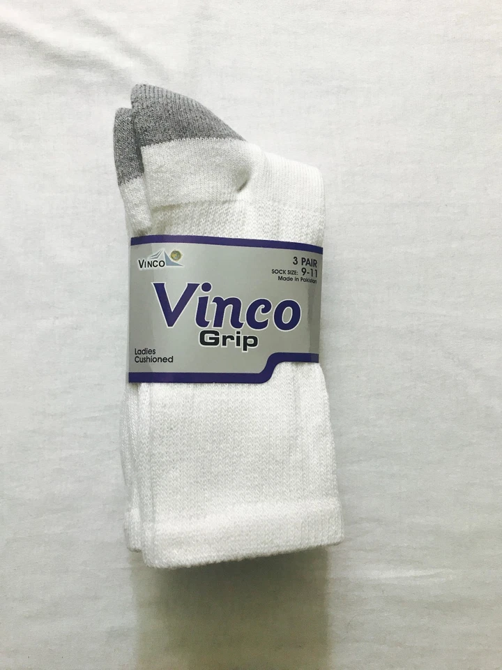 12 Pairs Women Ladies Crew Socks White 2 Tones Sports Athletic Cotton Size 9-11 - Image 2 of 4