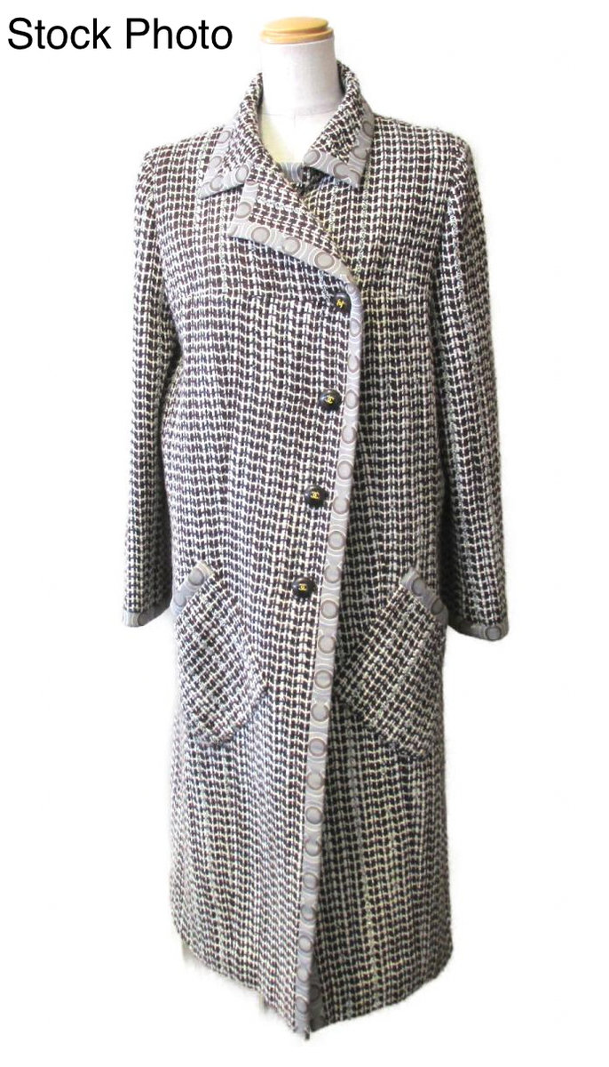 Vintage Chanel Long Coat size 36 P18237W02836 | eBay Vintage Chanel Long Coat size 36 P18237W02836 | eBay