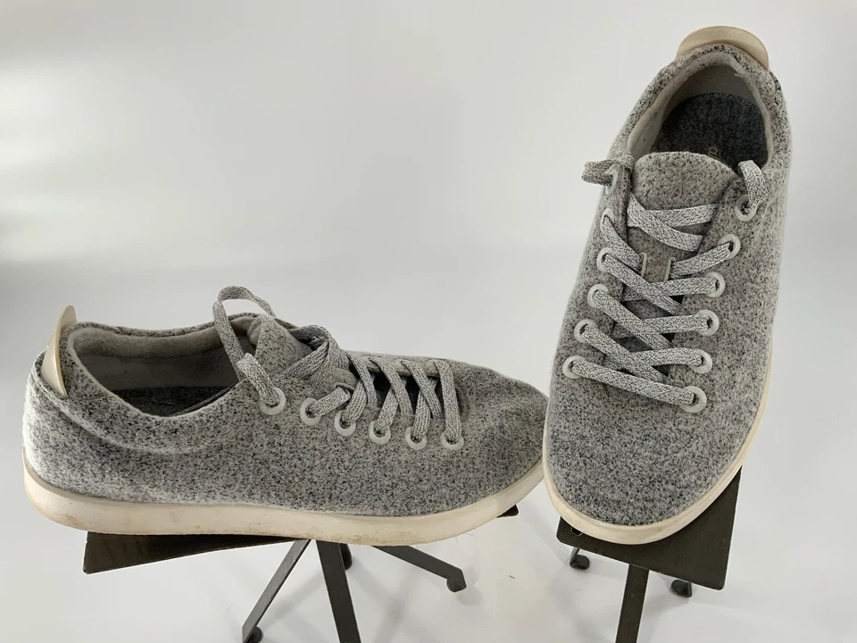 Allbirds +7.1 KG CO2E Zapatos Talla 11 Mujeres Gris Lana Zapatos Atléticos YGI B2S-7 Foto 2 de 4