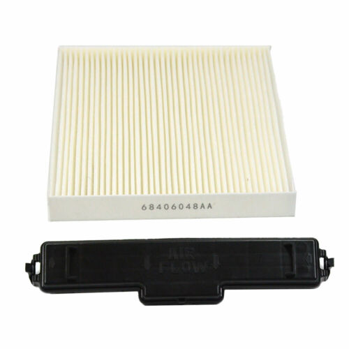 Cabin Air Filter & Filter Access Door for DODGE RAM 1500 2500 3500 68318365AA - Afbeelding 1 van 4