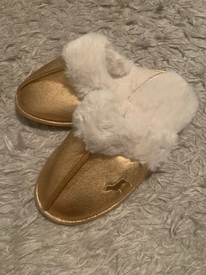 rose gold slippers