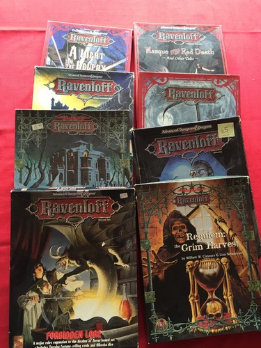 Ravenloft Collection (near complete) D&D AD&D Pathfinder d20 Gothic Horror