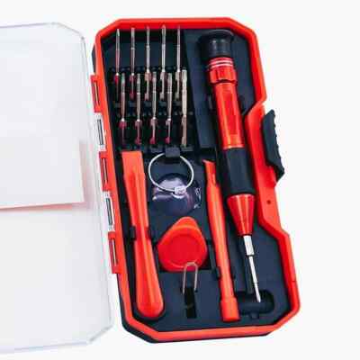 17 Stück Magnetische Präzisions Schraubendreher für Computer PC Telefon Reparatur Werkzeug Set
