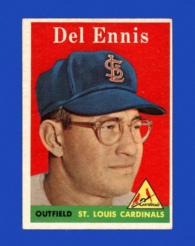 Del Ennis trading card