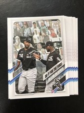 Luis Robert / Eloy Jimenez 2021 TOPPS SERIES 1 DO IT FOR THE FANS! #14 White Sox