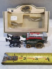 LLedo Days Gone Chevron Standard Oil Company Horse Drawn Polarine Tanker Car