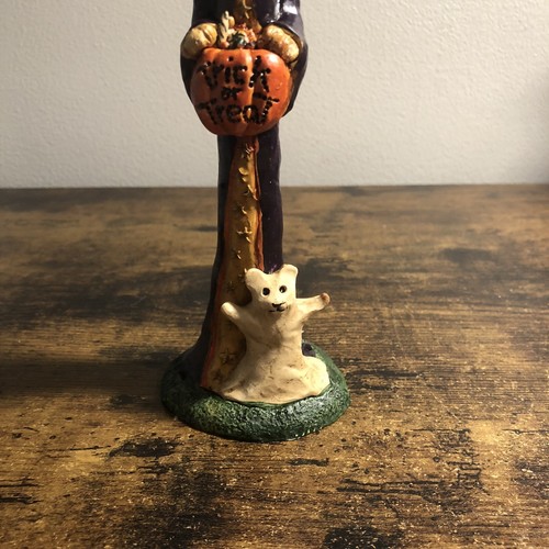 Vintage Kandy’s Folk Art Halloween cat figurine Kurt S.Adler #HW435 - Picture 8 of 12
