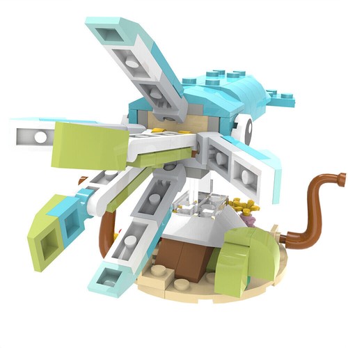 New MOC: Squid Sea Creatures Toys Building Set with a Stand Toy - Picture 4 of 9