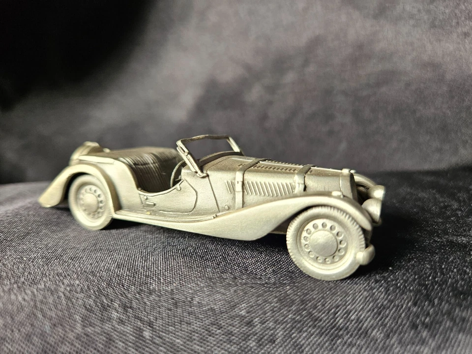 Morgan Plus 4 Roadster 1953 Danbury Mint escala 1:43 peltre inv. #4374 Foto 2 de 4