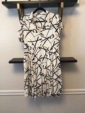Used - Urban Outfitters Black And White Pattered Dress - Size Small