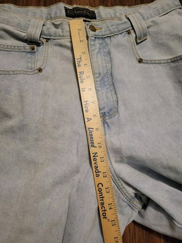 Vintage 90s Karl Kani Extra Baggy Jeans Light Wash Denim Hip Hop Sz 34 Oversized - Picture 5 of 16