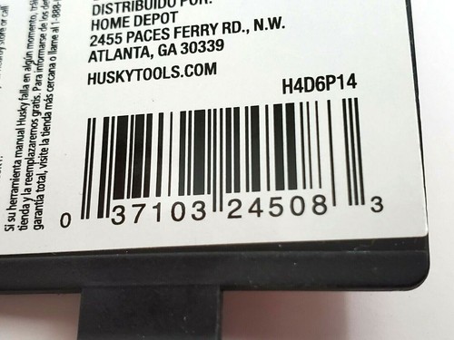Husky 1/4" Socket for 1/4" Drive 6 Point SAE H4D6P14 - Picture 6 of 10