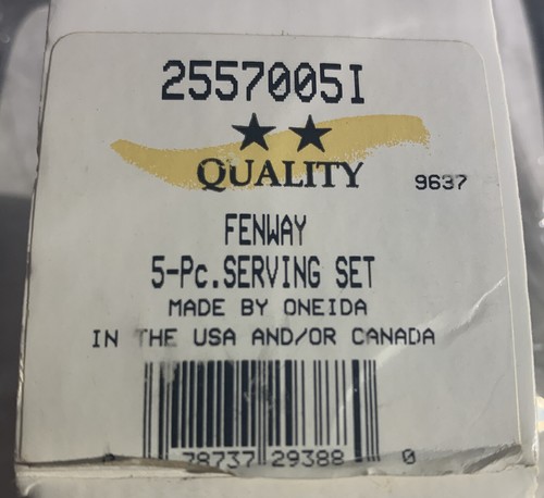 oneida Fenway 5 piece serving set - Bild 3 von 11