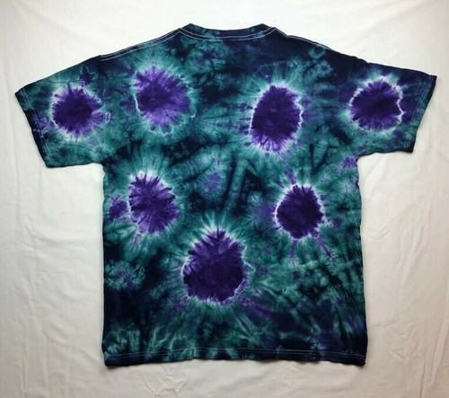 M&O KNITS Tie Dye T-shirt Adult Mens Rare New S,M,L,XL - Picture 2 of 2