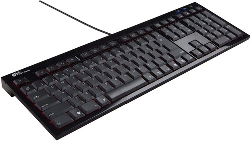 Bit Trade One BFKB113PBK bit Ferrous Pantograph Keyboard USB 113 keys Black - Picture 2 of 4