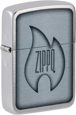 Zippo Flame Design 1941 Replica Brushed Chrome 48190 | eBay